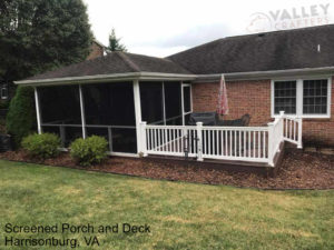 Screened Porch and Deck