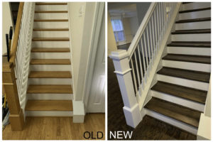 Refinished Stairs